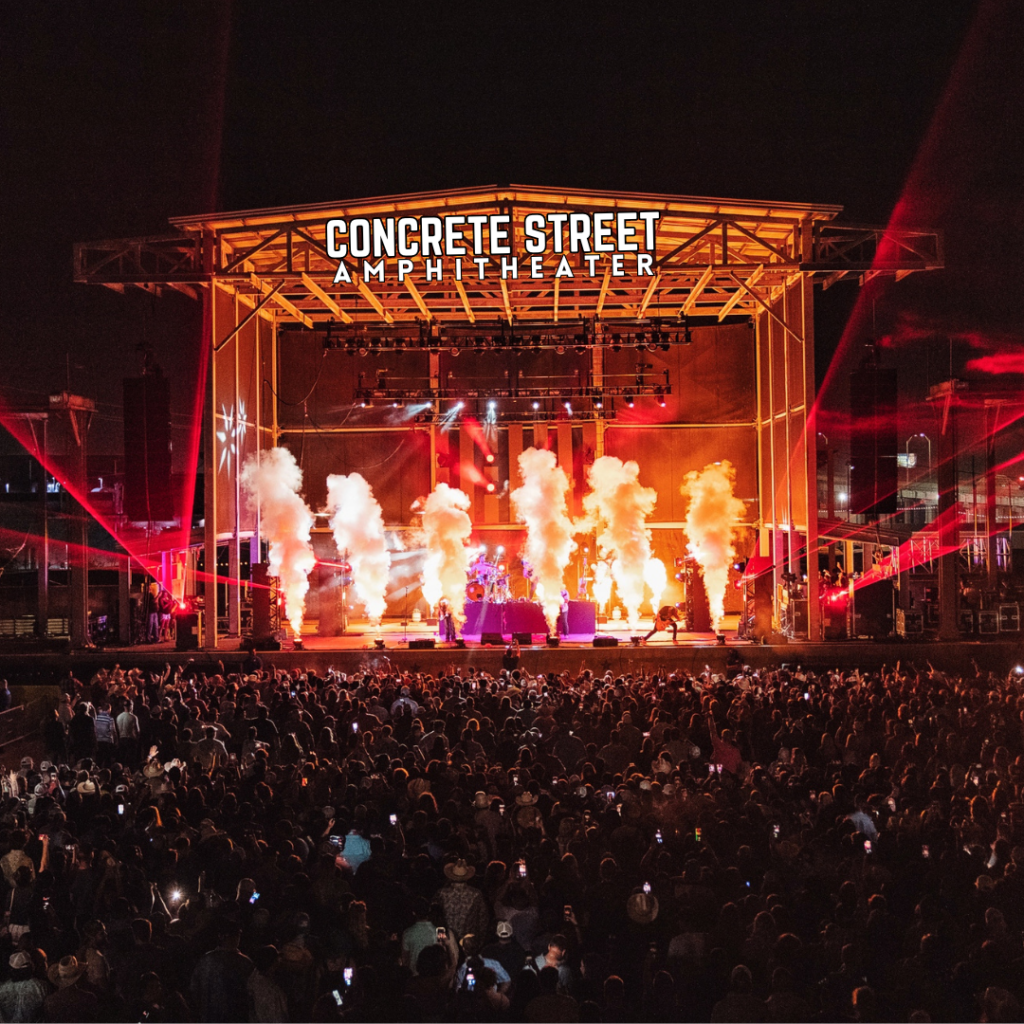 Image of Main Stage at Concrete Street Amphitheater